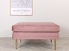 Gestoffeerde bank Dallas 2653 (Roze + Gouden)