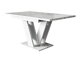 Tafel Musus (Wit marmer + Wit)