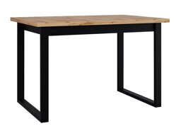 Tafel Victorville 378 (Wotan eik + Zwart)