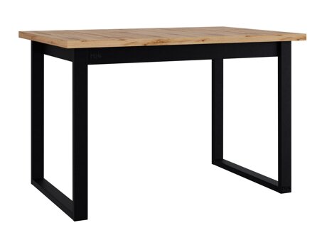 Tafel Victorville 378 (Wotan eik + Zwart)