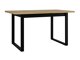 Tafel Victorville 379 (Artisan eiken + Zwart)