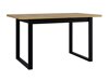 Tafel Victorville 379 (Artisan eiken + Zwart)