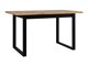 Tafel Victorville 379 (Wotan eik + Zwart)