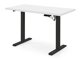 Hæve-sænkebord Houston 1942 (Hvid + Sort)