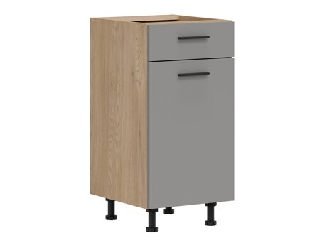 Armoire modulaire avec tiroirs et portes Ati Grey 102