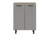 Modulaire kast met deuren Ati Grey 105
