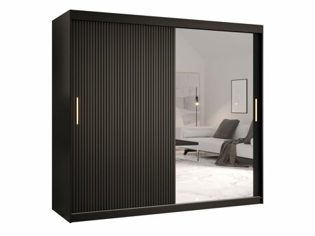 Kledingkast Hartford 403 (Zwart)