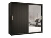 Kledingkast Hartford 403 (Zwart)