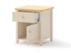 Nachtkastje Romelbo 138 (Beige + Eiken)