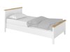 Bed Romelbo 148 (Wit + Eiken)