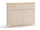 Kommode Romelbo 150 (Beige + Egetræ)