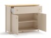 Ladekast Romelbo 150 (Beige + Eiken)