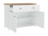Ladekast Romelbo 150 (Wit + Eiken)