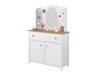 Ladekast Romelbo 150 (Wit + Eiken)