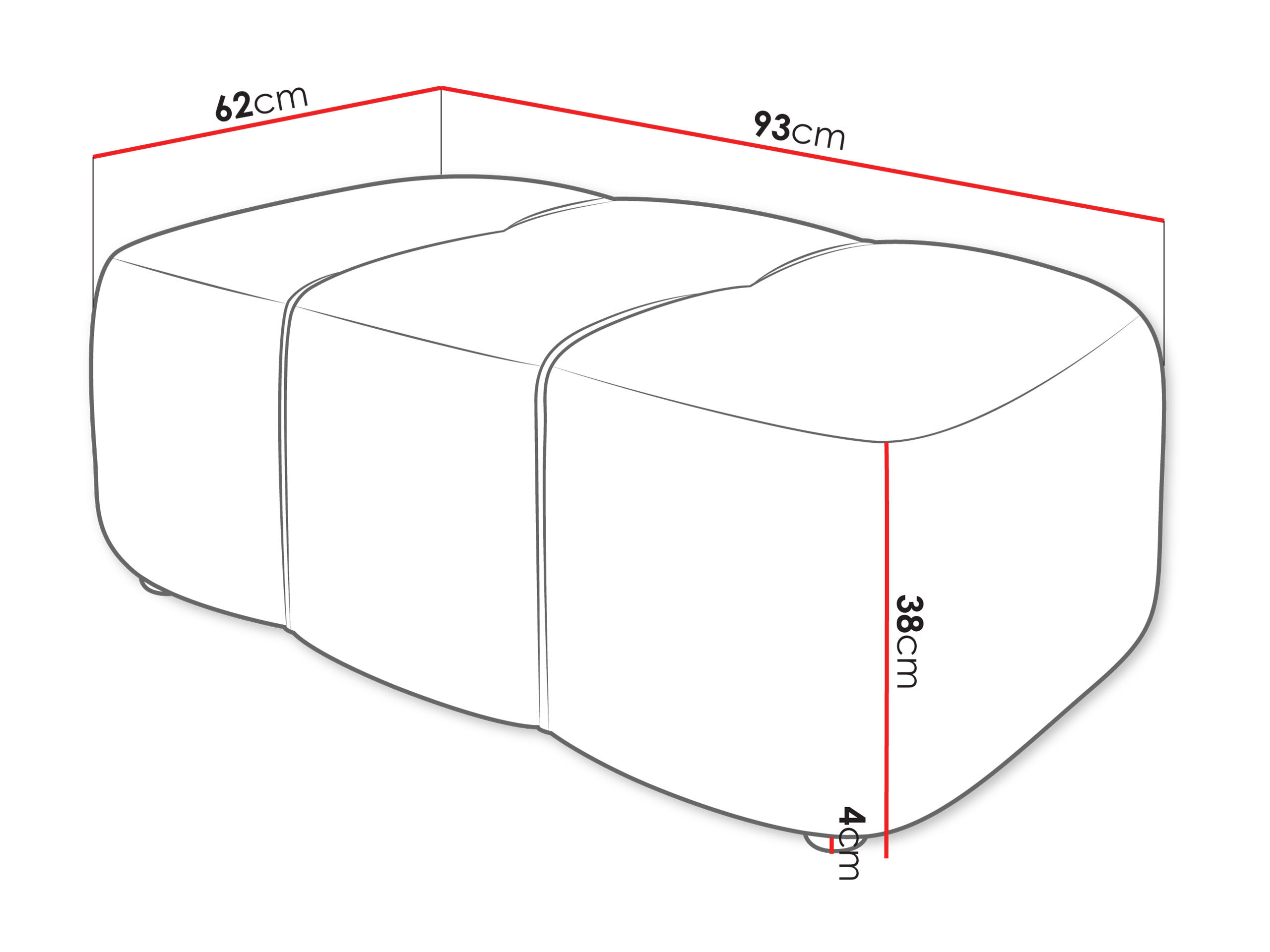 Polstret bænk Comfivo Laurus (Velo 626)