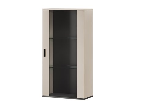 Wandkast Tornola 103 (Kasjmier + Zwart)