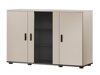 Dressoir Tornola 106 (Kasjmier + Zwart)