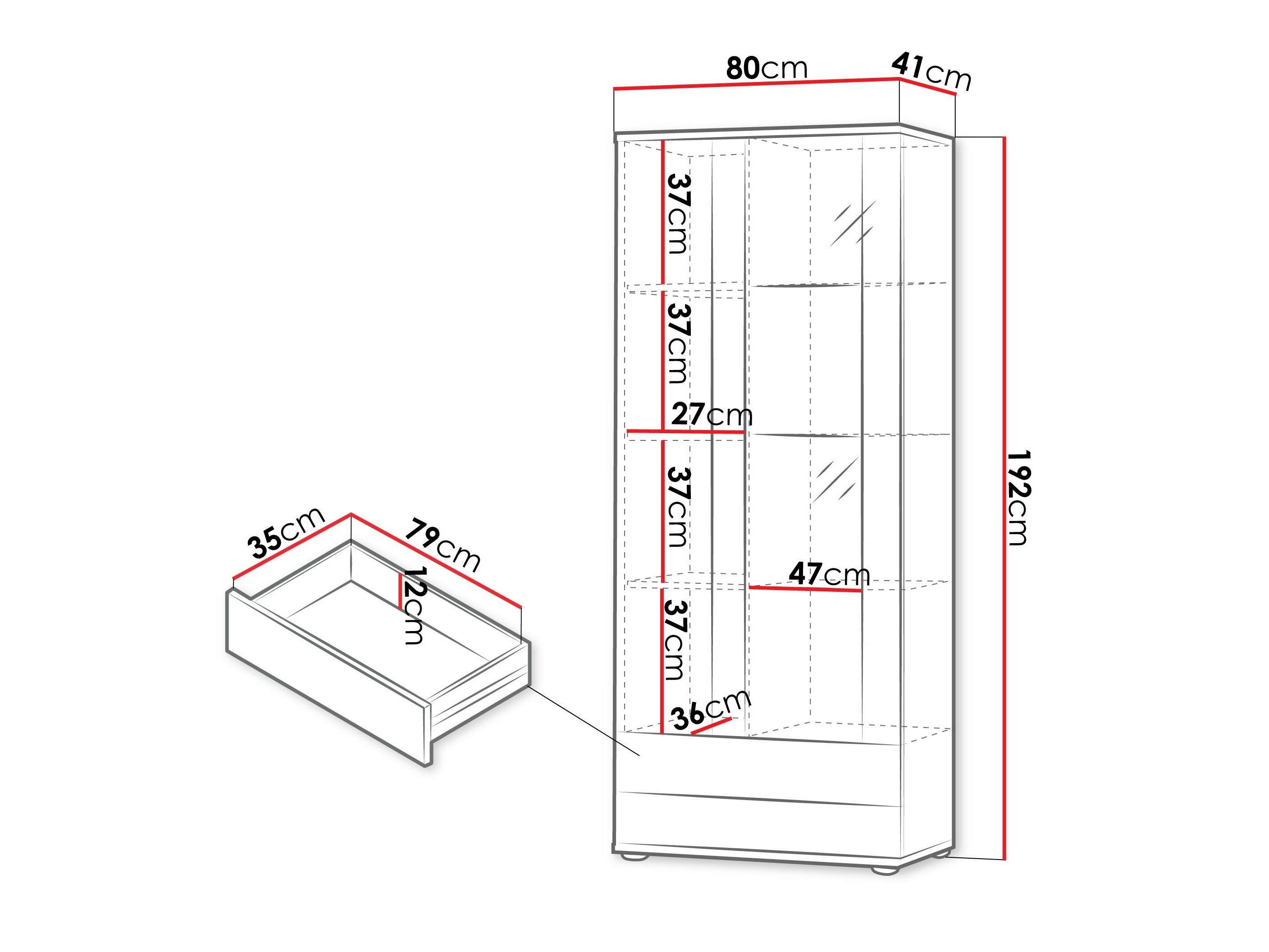 Reol Tornola 105 (Sort + Blank sort)
