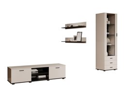 Woonkamerset Tornola 110 (Kasjmier + Zwart)