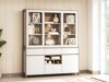 Boekenkast Fermaru 100 (Wit + Eiken)
