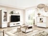 Dressoir Fermaru 106 (Wit + Eiken)