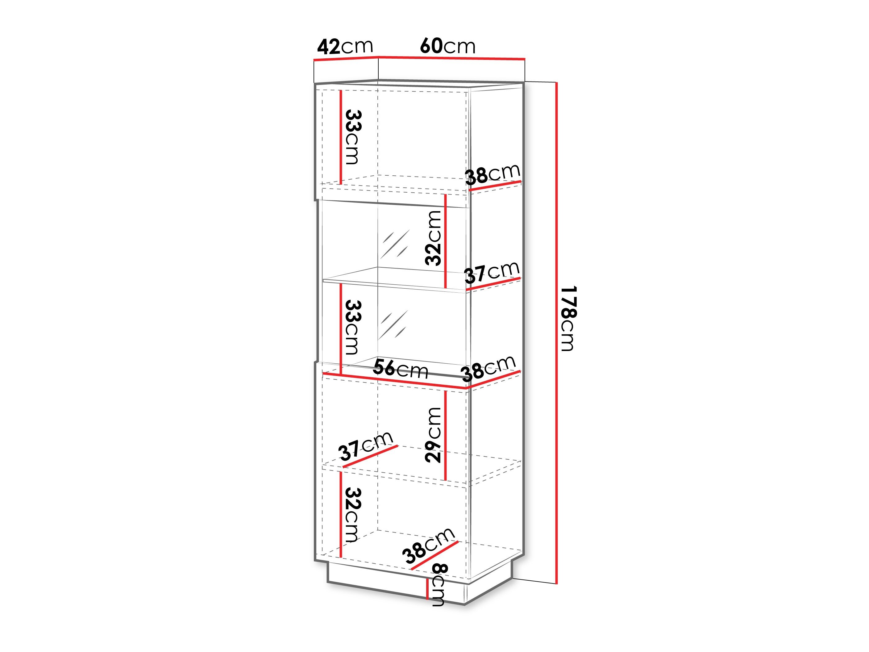 Reol Lingua I (Hvid)