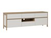 TV-bord Fermaru 102 (Hvid + Egetræ)