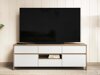 TV-bord Fermaru 102 (Hvid + Egetræ)