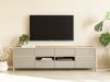 TV-bord Fermaru 103 (Støvet grøn + Egetræ)