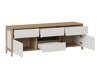 TV-meubel Fermaru 102 (Wit + Eiken)