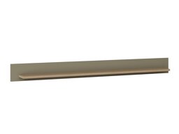 Wandplank Fermaru 109 (Stoffig groen + Eiken)