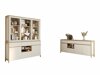 Meubelset Fermaru 114 (Wit + Eiken)