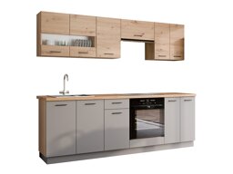Modulinis virtuvės komplektas Ati Grey Artisan 100