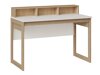 Skrivebord Fermaru 115 (Hvid + Egetræ)