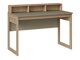 Skrivebord Fermaru 115 (Støvet grøn + Egetræ)