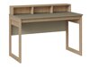 Skrivebord Fermaru 115 (Støvet grøn + Egetræ)