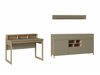 Thuiskantoorset Fermaru 116 (Stoffig groen + Eiken)