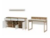 Thuiskantoorset Fermaru 116 (Wit + Eiken)
