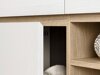 Dressoir Fermaru 106 (Wit + Eiken)