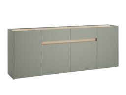 Ladekast Elbsori 118 (Groen + Eiken)