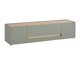 TV-bord Elbsori 115 (Grøn + Egetræ)