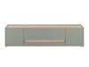 TV-bord Elbsori 115 (Grøn + Egetræ)