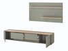 Set de living Elbsori 124 (Verde + Stejar)
