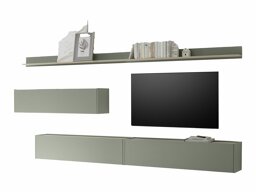 Set za dnevni boravak Elbsori 142 (Zelena + Hrast)
