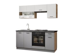 Moduļu virtuves komplekts Ati White Grey 117