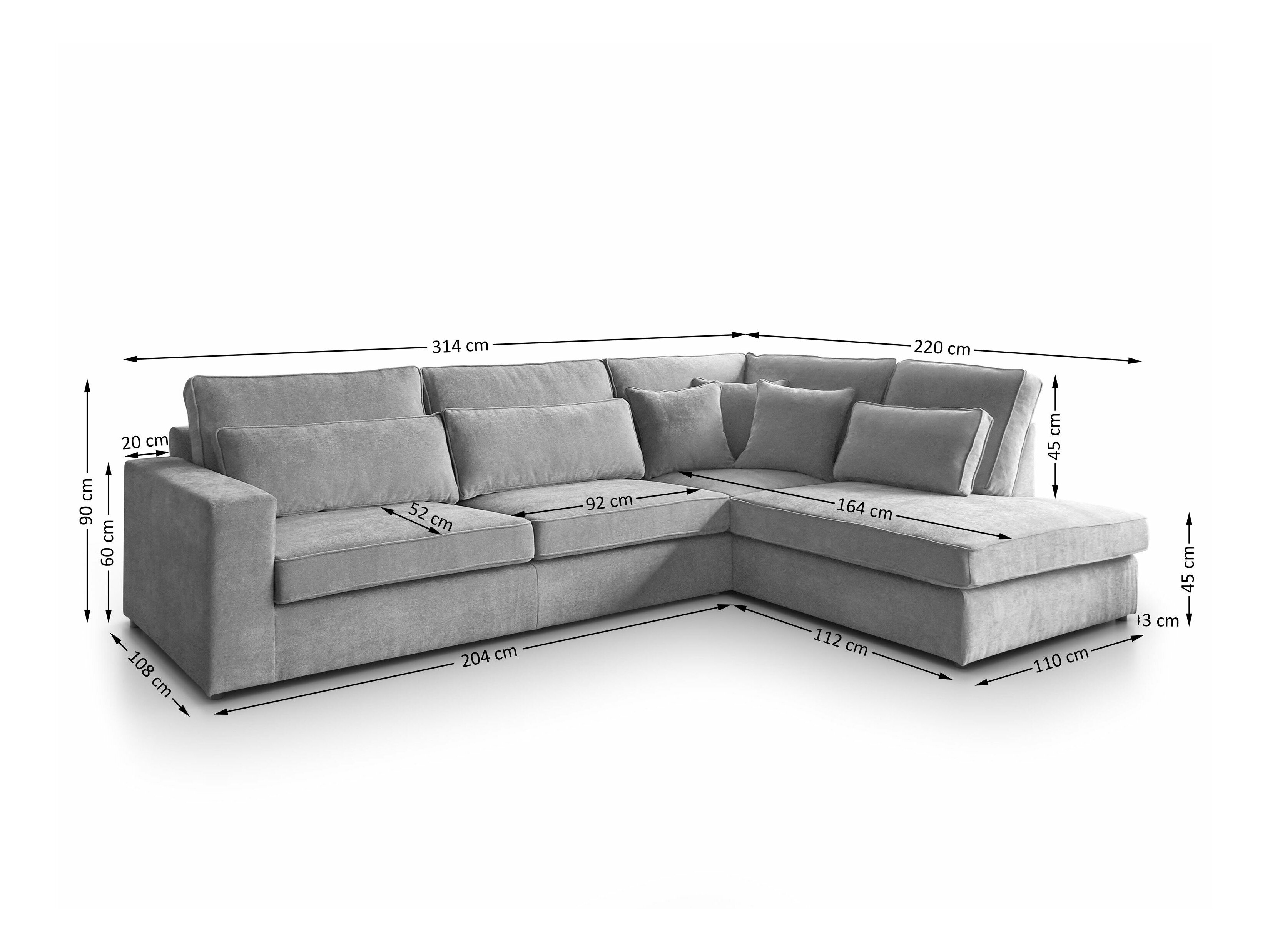 Hoekbank Margate 122 (Sereno 693)
