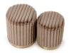 Set poefs Houston 2076 (Cappuccino)