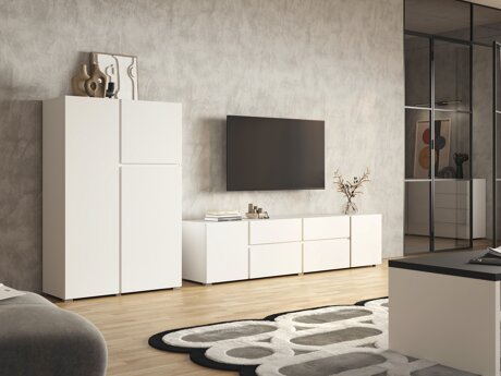 Stuemøbelsæt Elbleve 104 (Hvid)