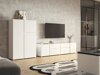 Viesistabas komplekts Elbleve 104 (Balts)