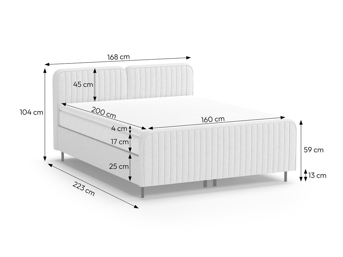 Boxspring Margate 127 (Casa 02)